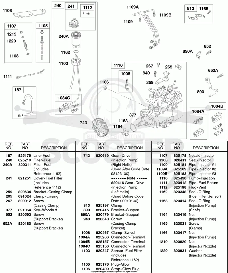 Fuel Filter, Injection Pump