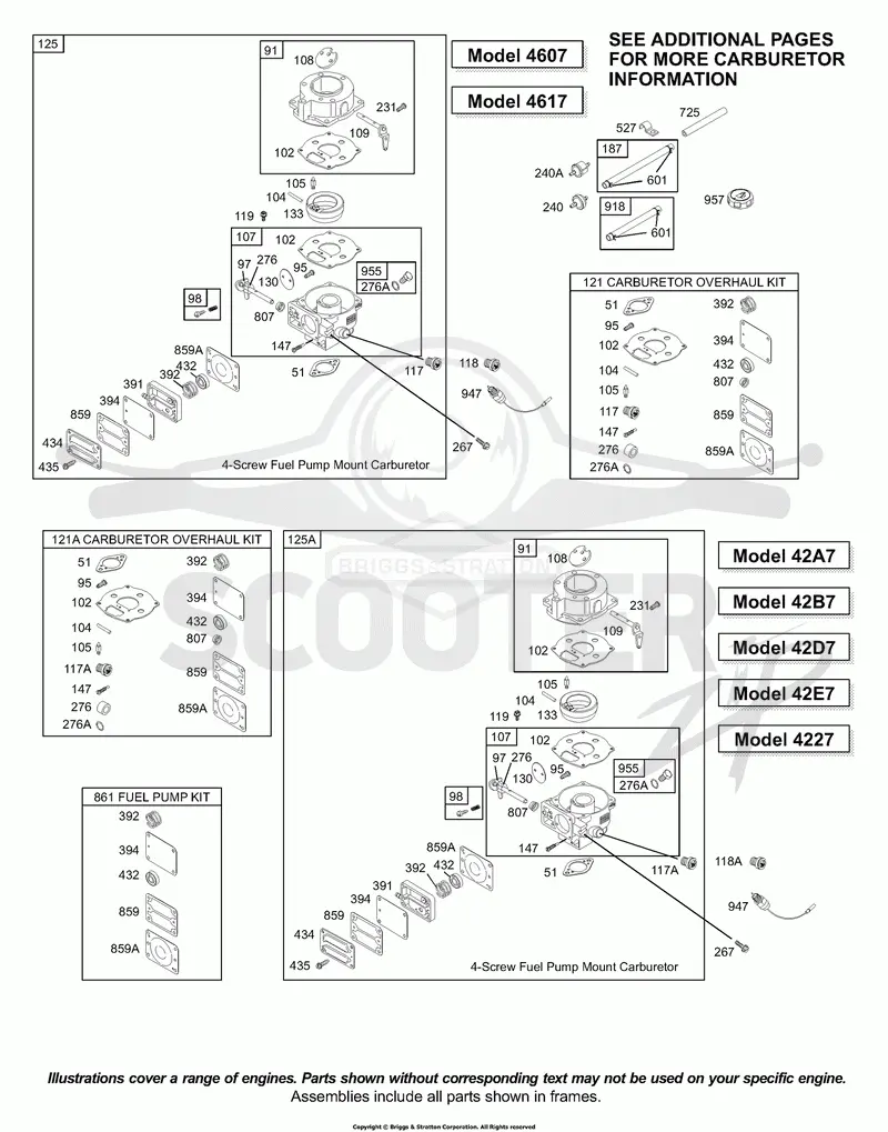 Carburetor, Kits/Gaskets-Carburetor