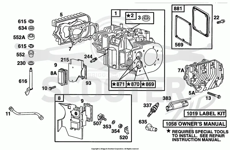 Cylinder, Heads