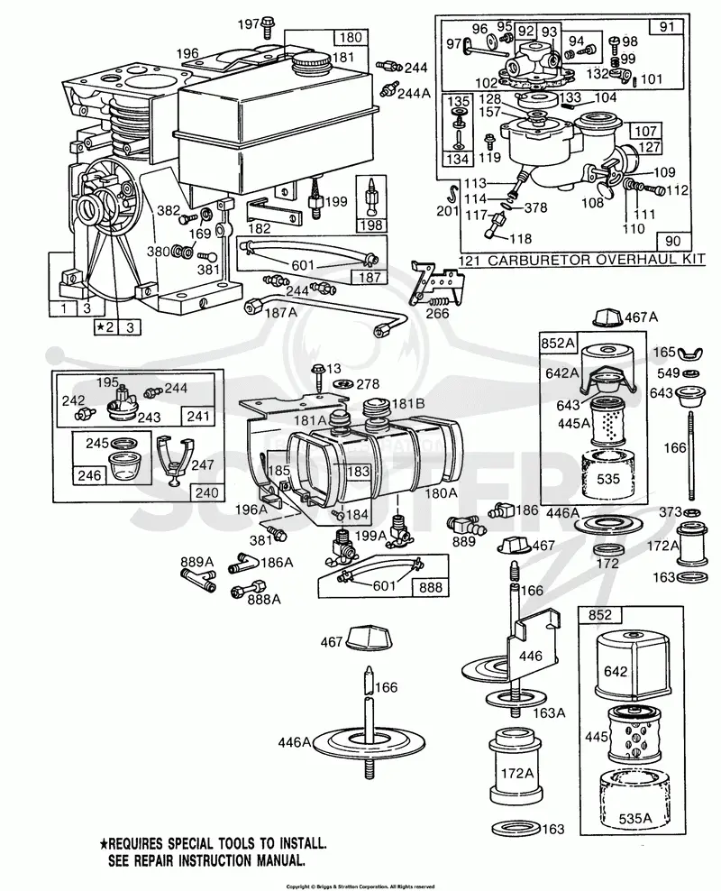 Carburetor,Fuel,Air Cleaners