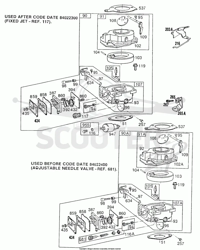 Carburetor Assemblies