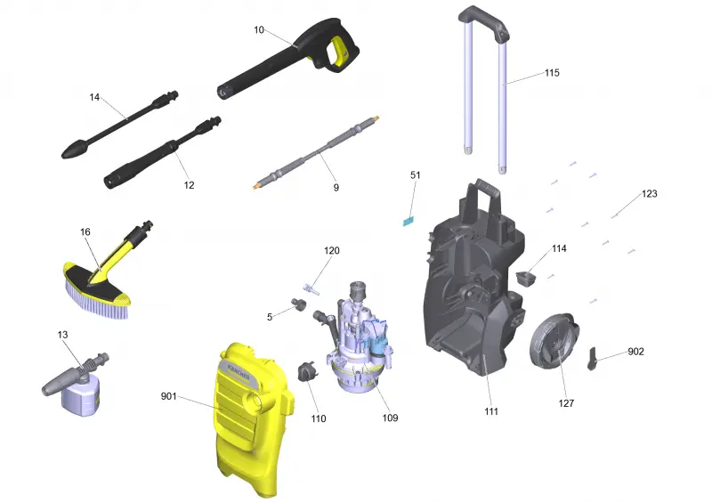 K 4 Compact Basic Car *EU (1.637-506.0)