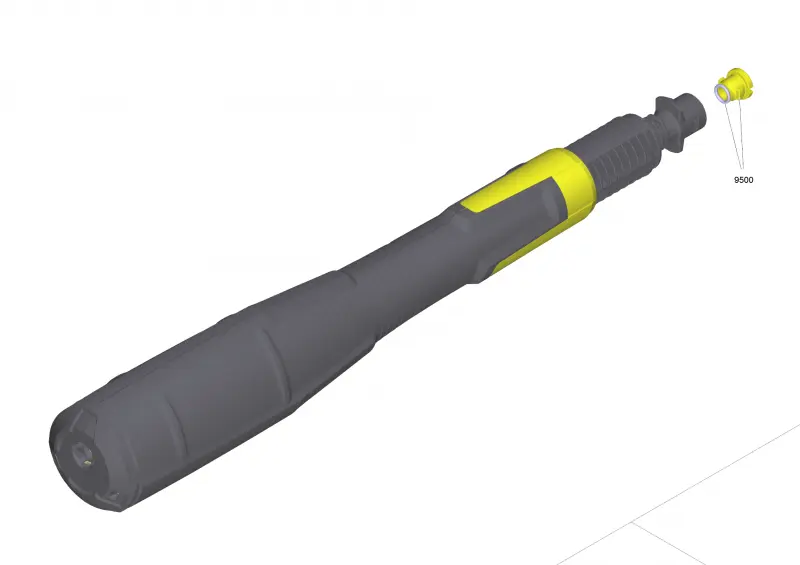 Струйная трубка MJ 145 3-в-1 Multi Jet F (2.643-906.0)