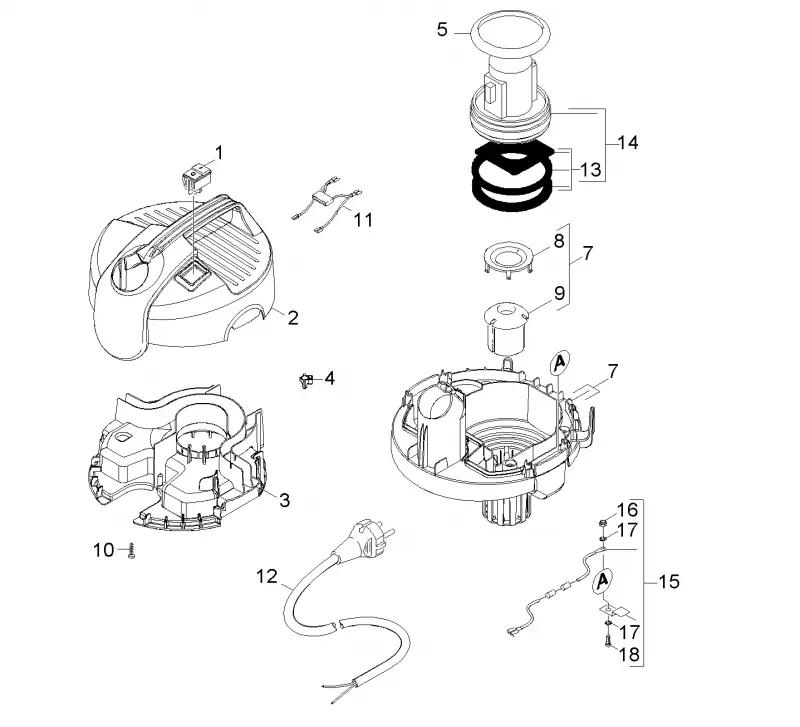 VACUUM MOTOR