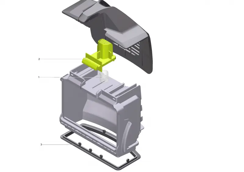 Корпус фильтра в сборе WD 4 (9.002-037.0)