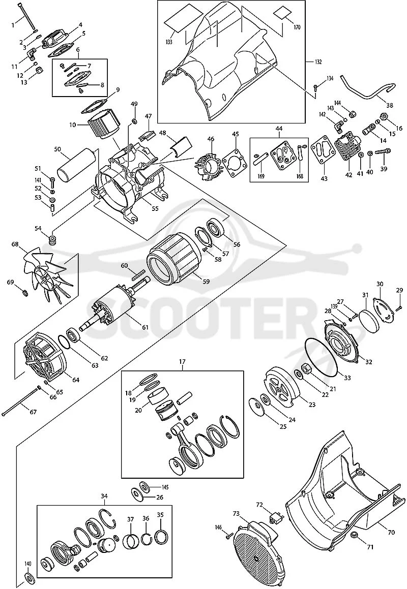 MAKITA AC310H схема 1