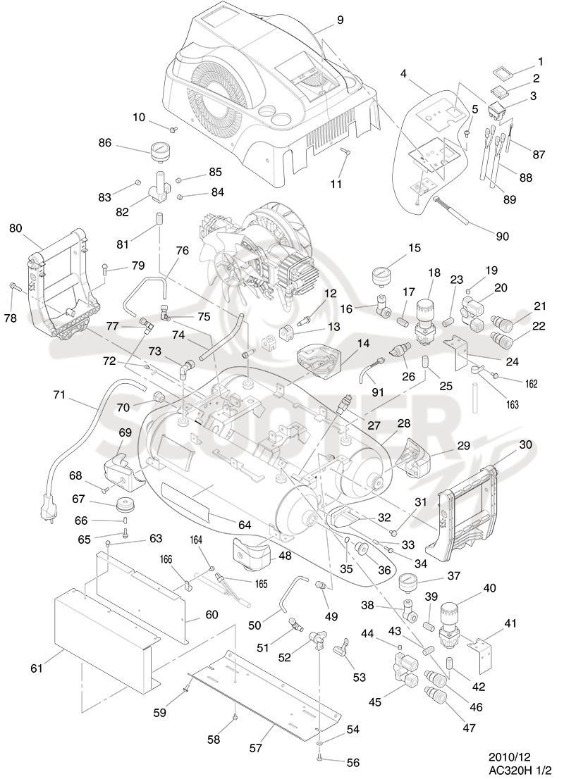MAKITA AC320H схема 1