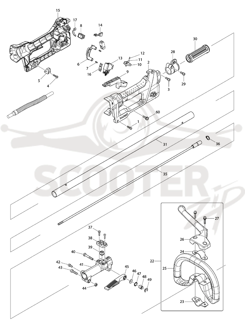 MAKITA AC3610 схема 1