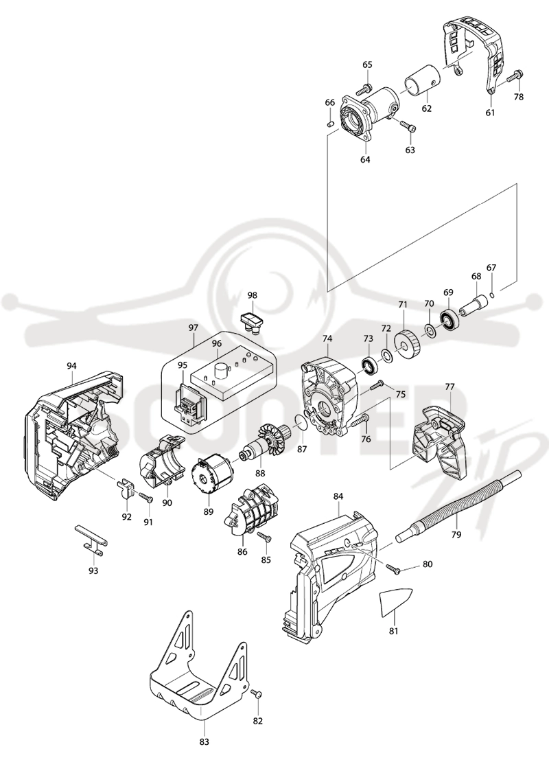 MAKITA AC3610 схема 2