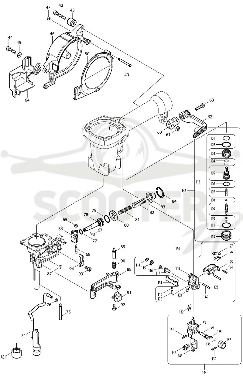 MAKITA AN250HC схема 2
