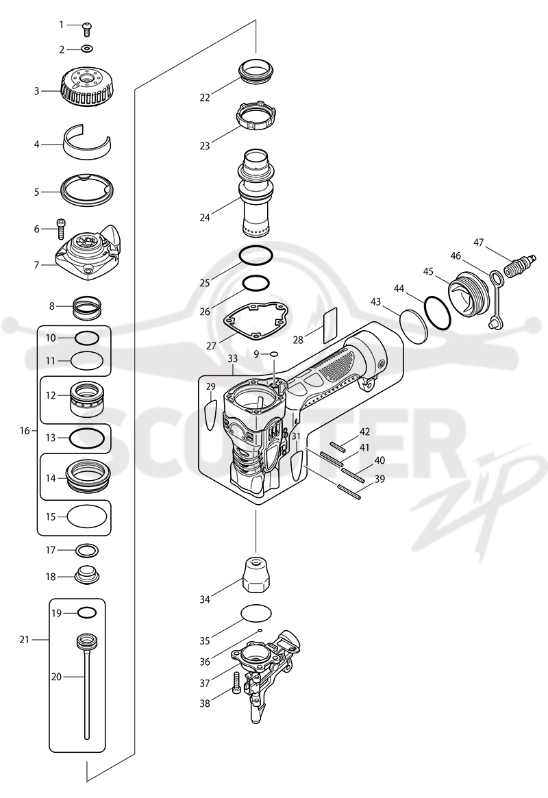MAKITA AN510H схема 1