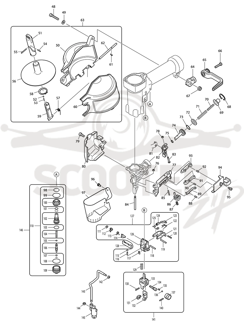 MAKITA AN510H схема 2