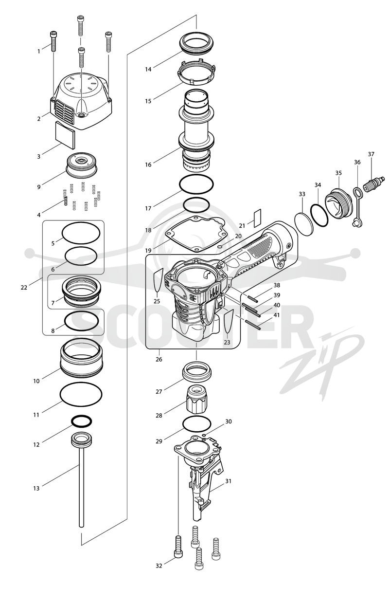 MAKITA AN911H схема 1