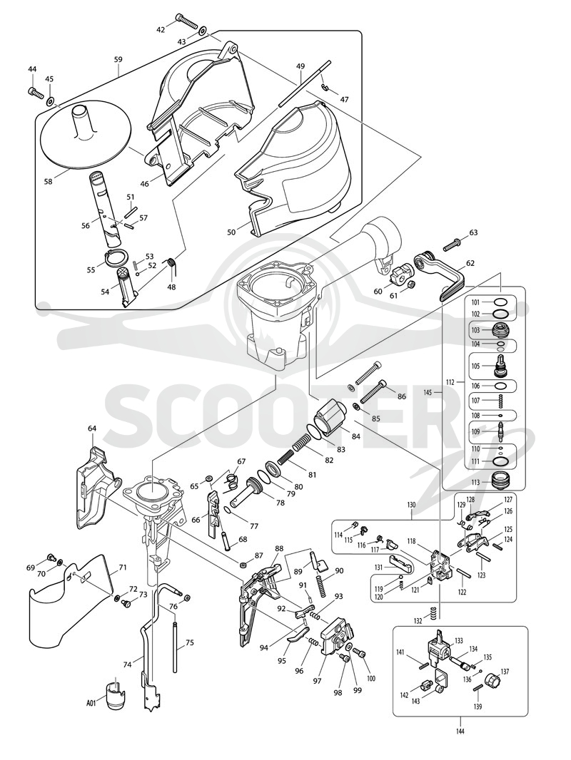 MAKITA AN911H схема 2