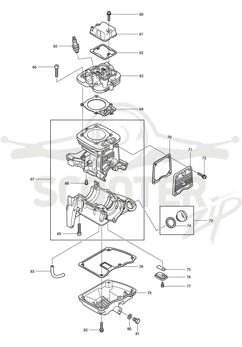  MAKITA BBX7600 схема 3
