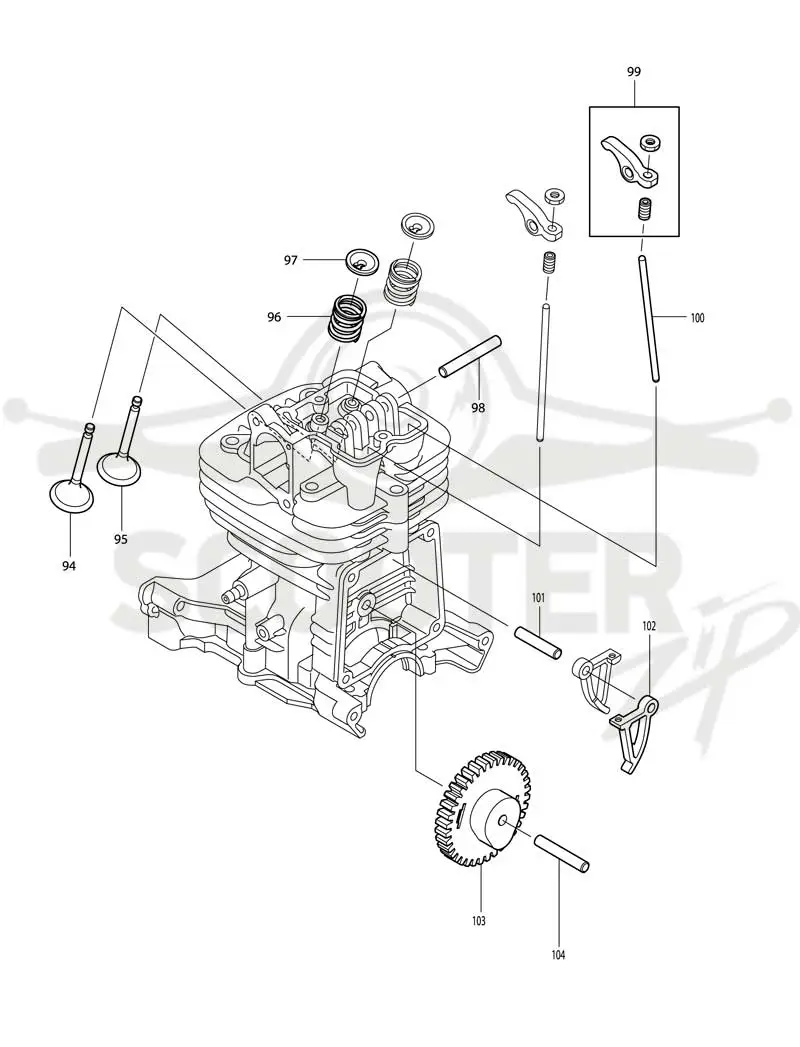  MAKITA BBX7600 схема 5
