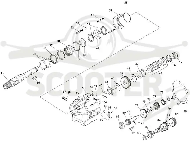 MAKITA DBM230 схема 1