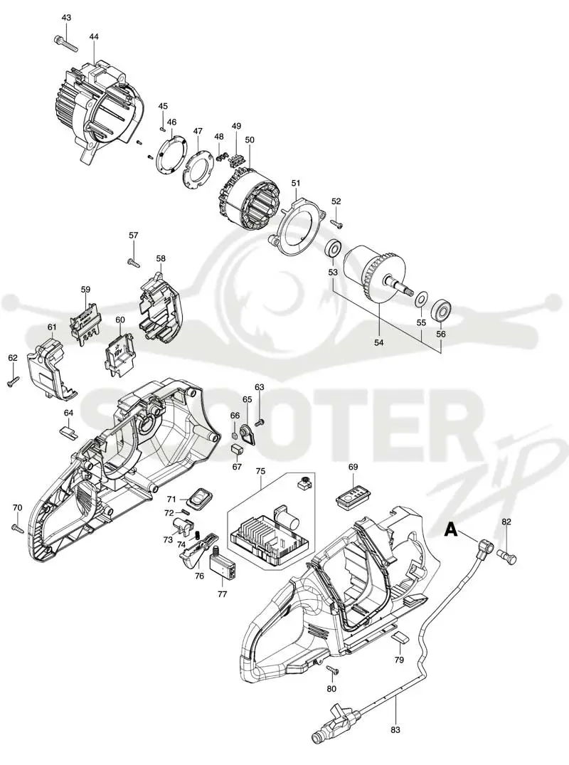 MAKITA DCE090 схема 2