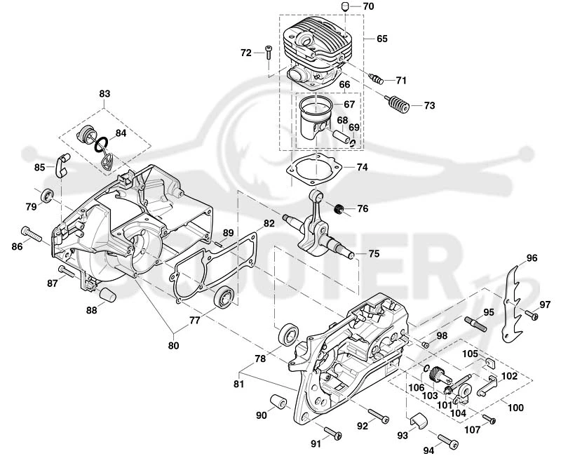 MAKITA DCS500 Схема 3
