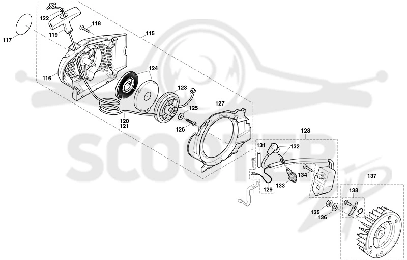 MAKITA DCS500 Схема 4