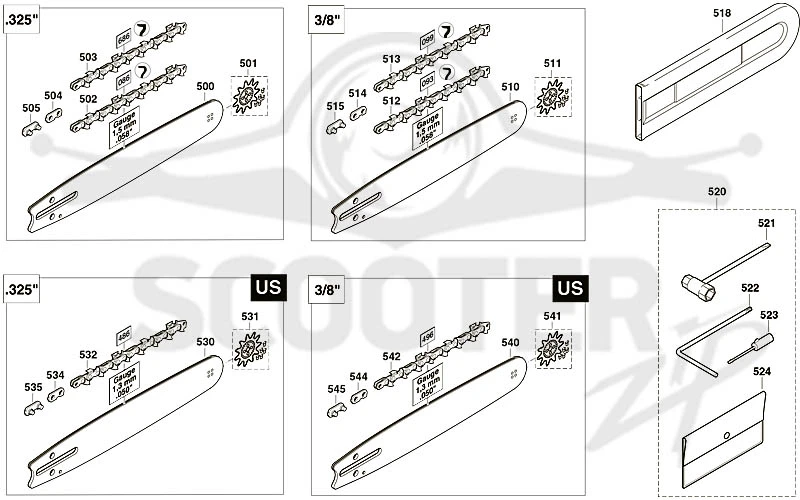 MAKITA DCS500 Схема 8