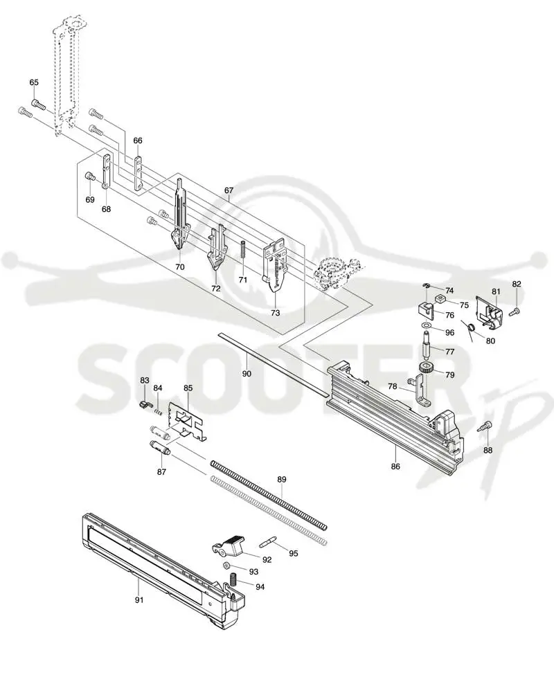 MAKITA DFN350 схема 2