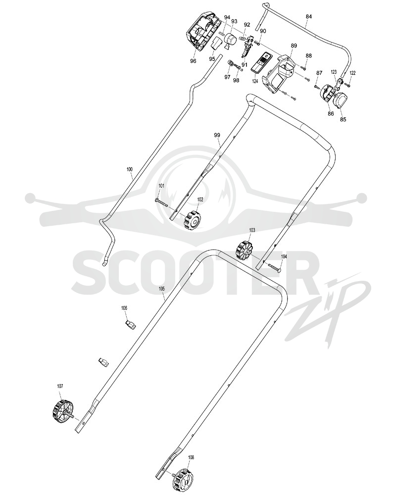 MAKITA DLM431 схема 3
