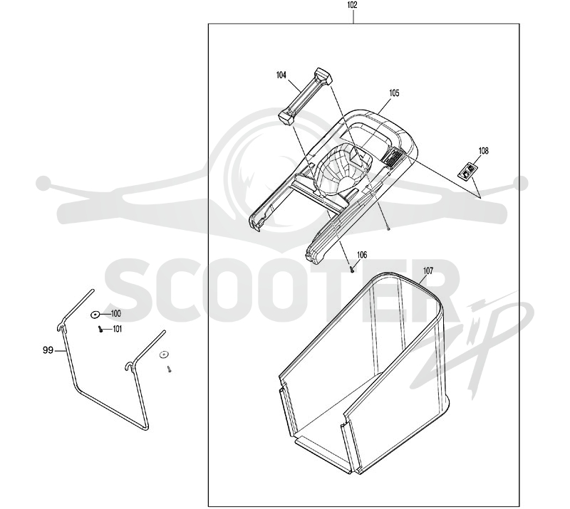MAKITA DLM432 схема 4