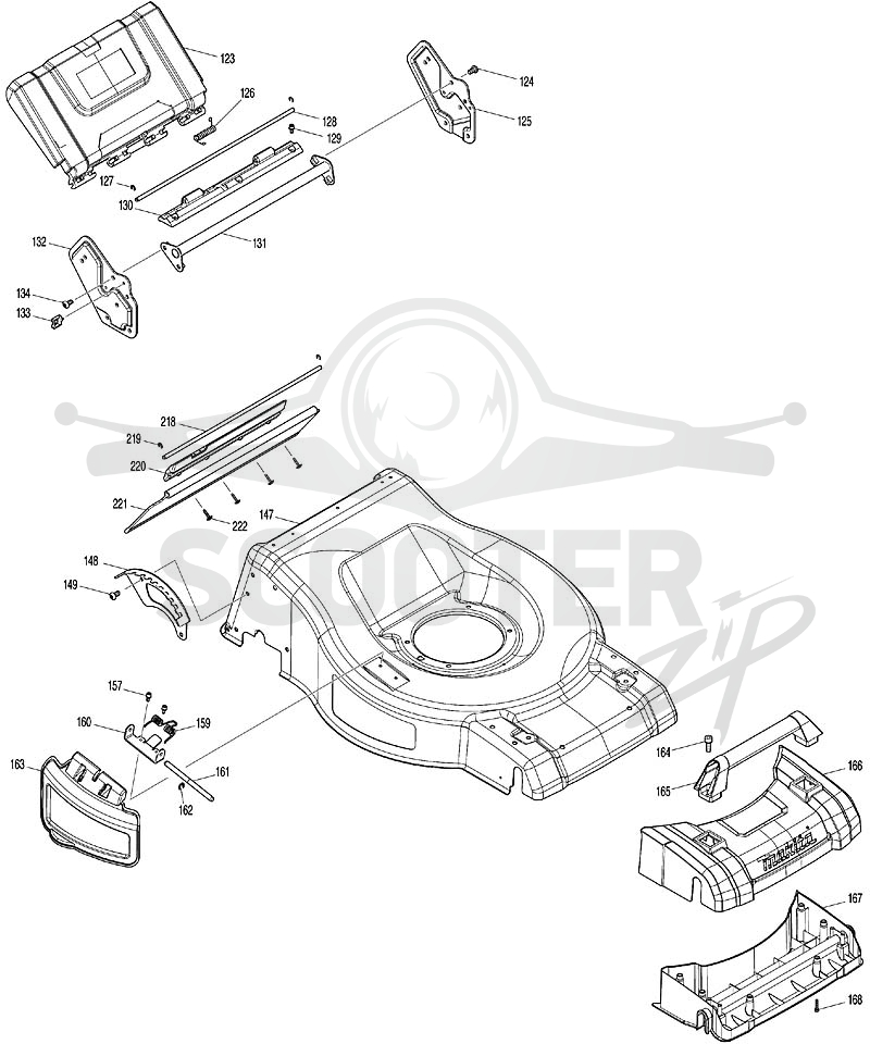 MAKITA DLM530 схема 3