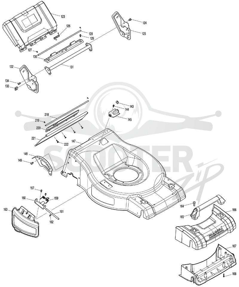 MAKITA DLM532 схема 3