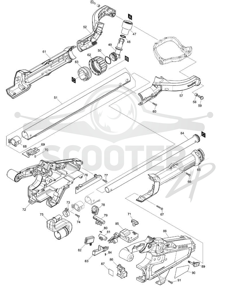 MAKITA DSL800 схема 2