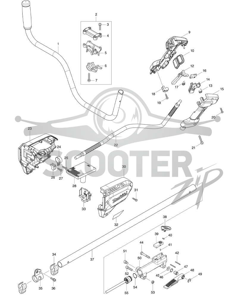 MAKITA DUR188U схема 1