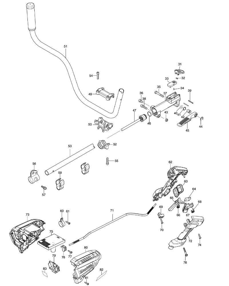 MAKITA DUR191U схема 2