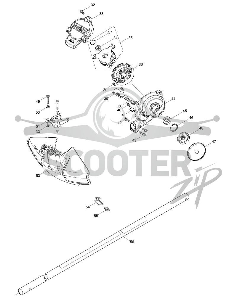 MAKITA DUR364L схема 2