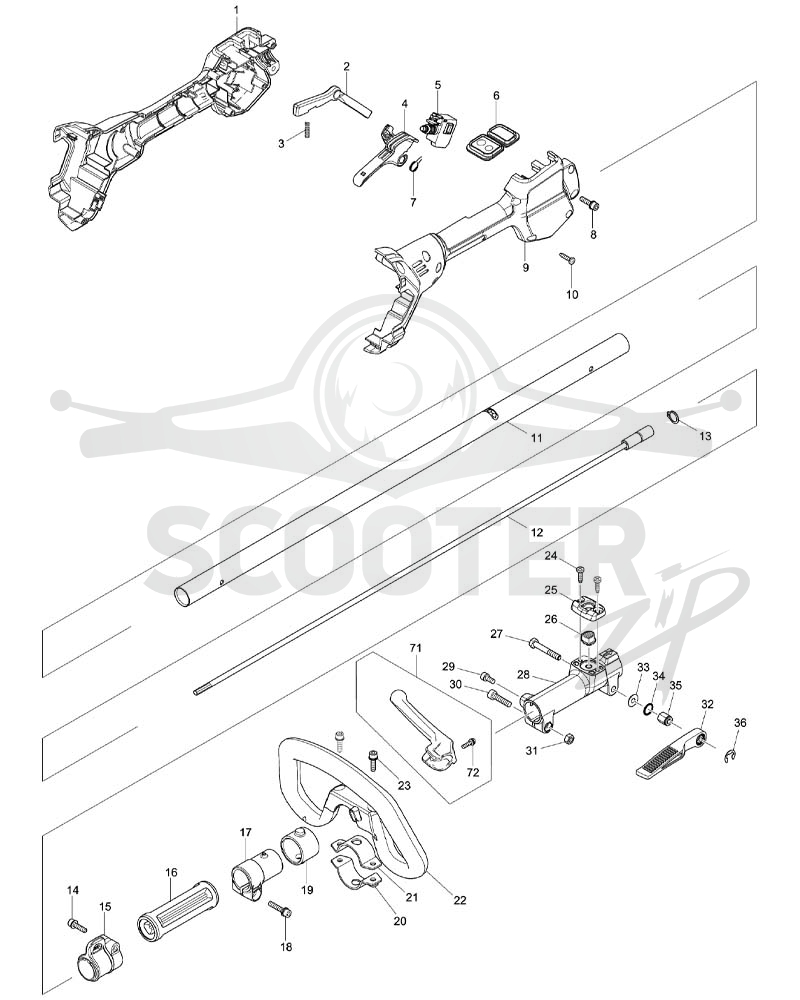 MAKITA DUX60 схема 1