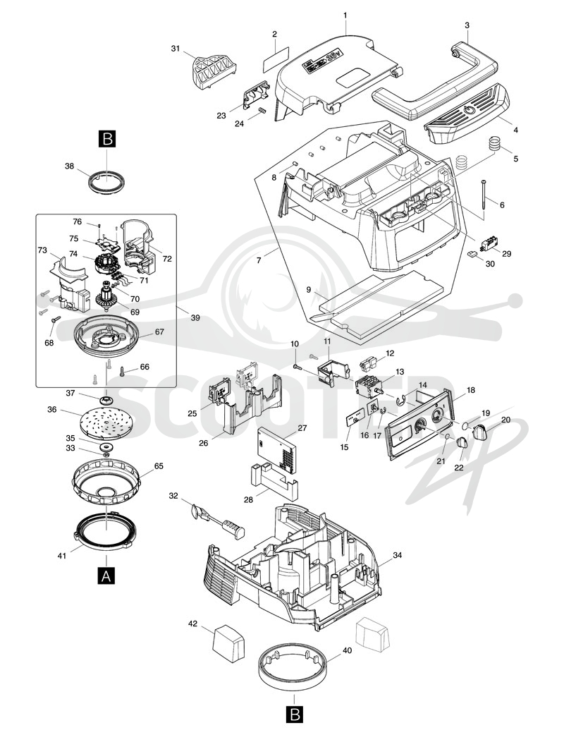MAKITA DVC152L схема 1