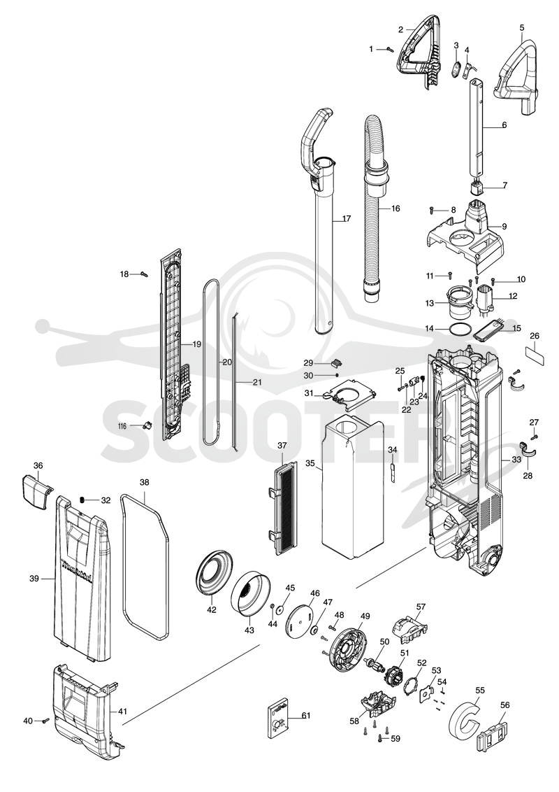 MAKITA DVC560 схема 1