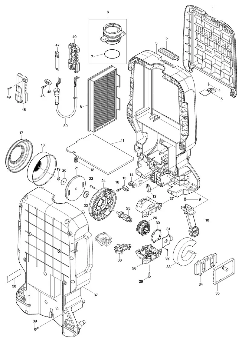 MAKITA DVC660 схема 1