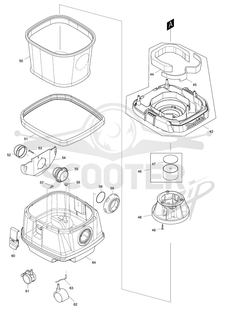 MAKITA DVC862L схема 2