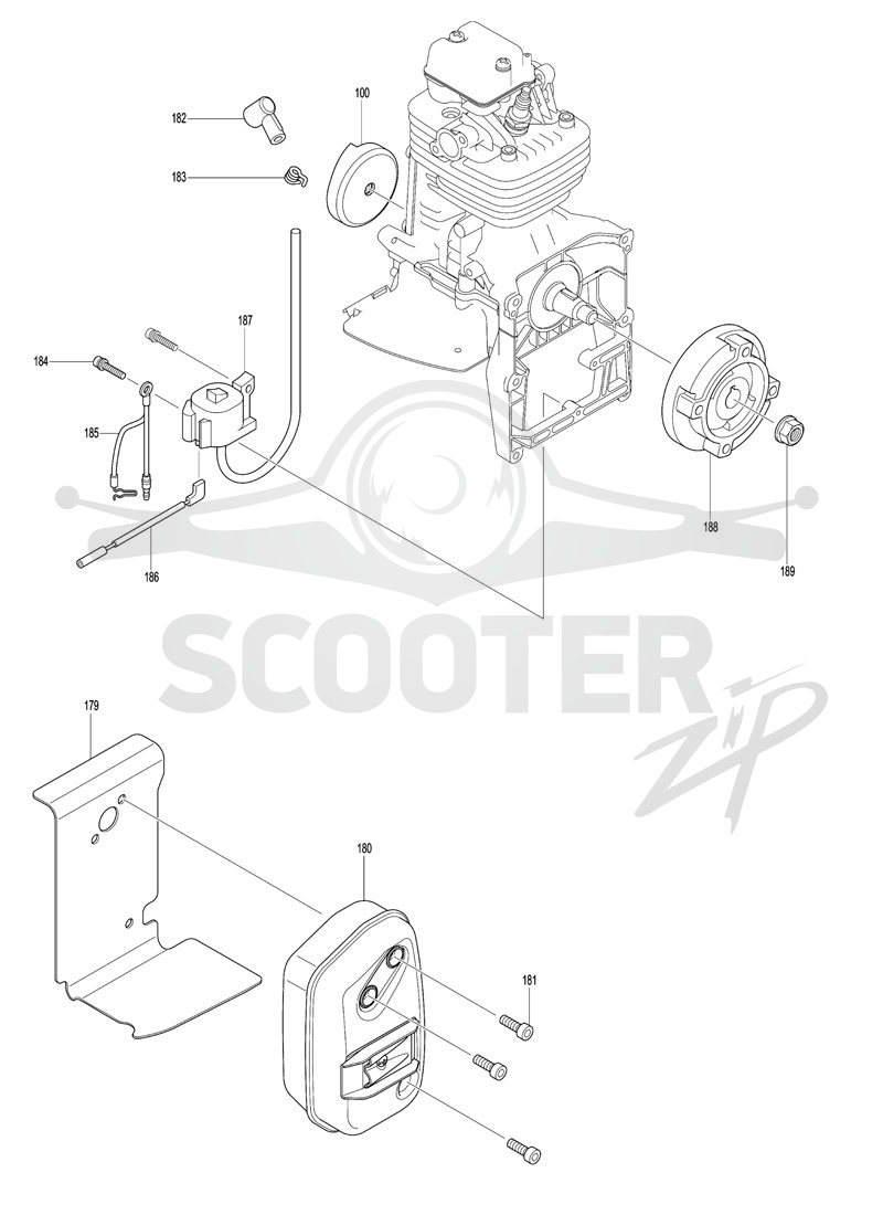 MAKITA EB7650TH схема 5