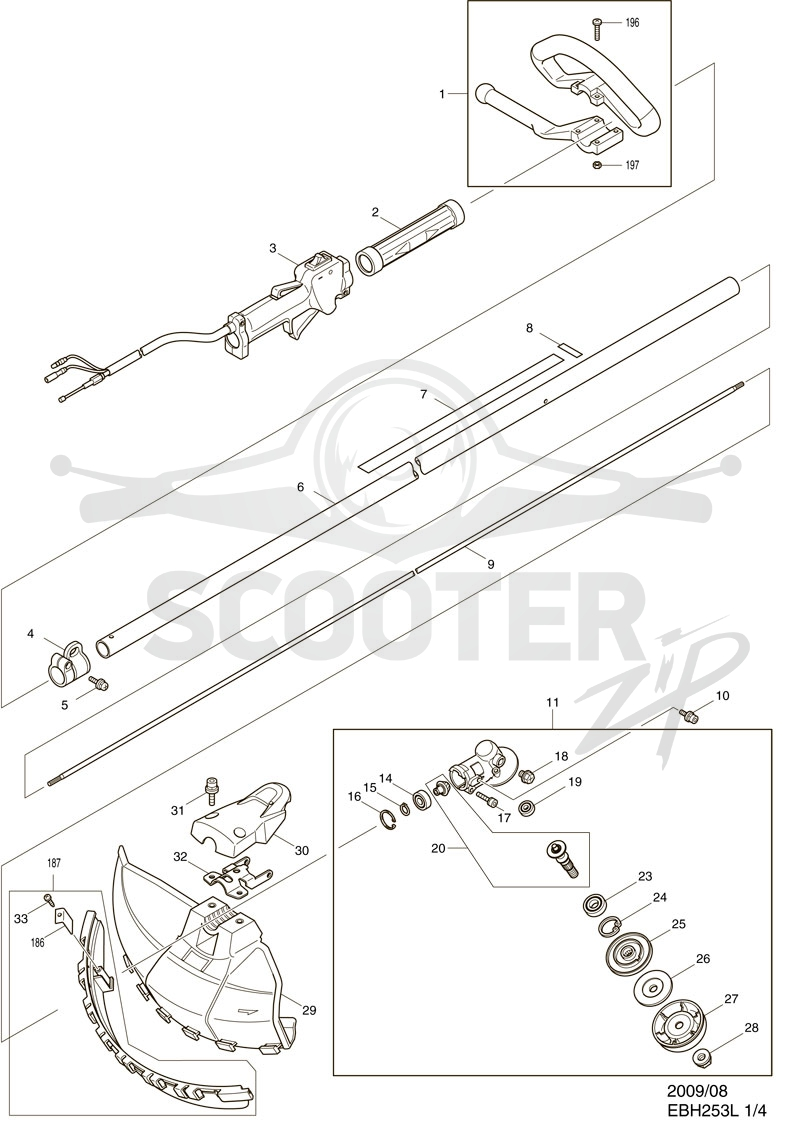 MAKITA EBH253L схема 1