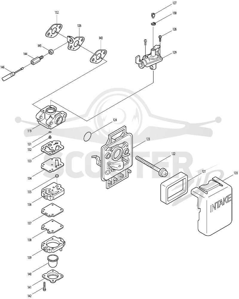MAKITA EH561 схема 3