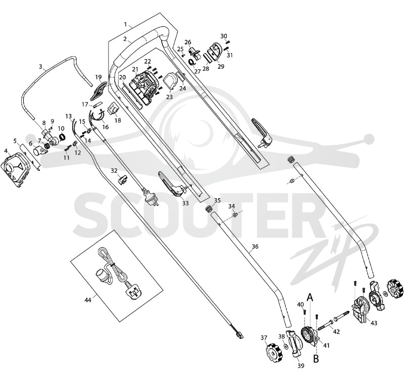 MAKITA ELM3320 схема 1