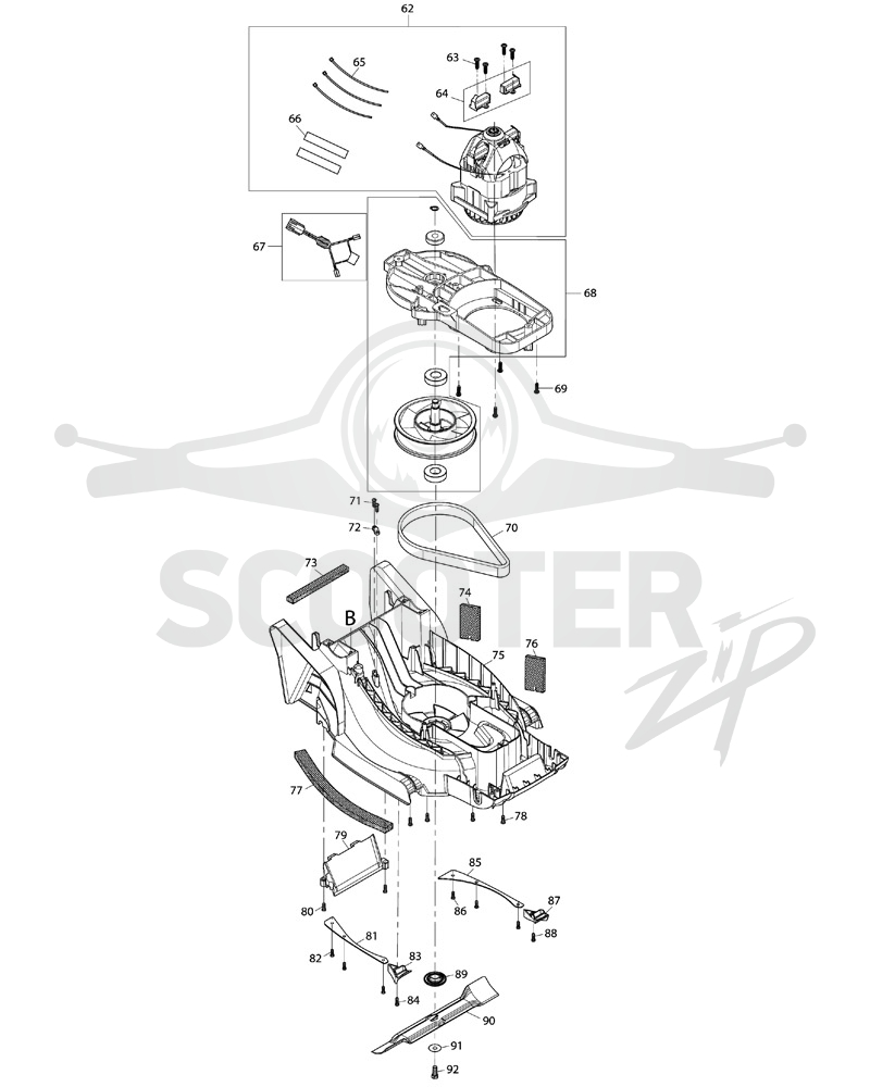 MAKITA ELM3320 схема 3
