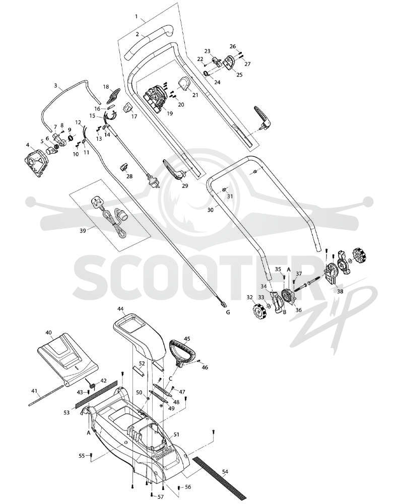MAKITA ELM4120 схема 1