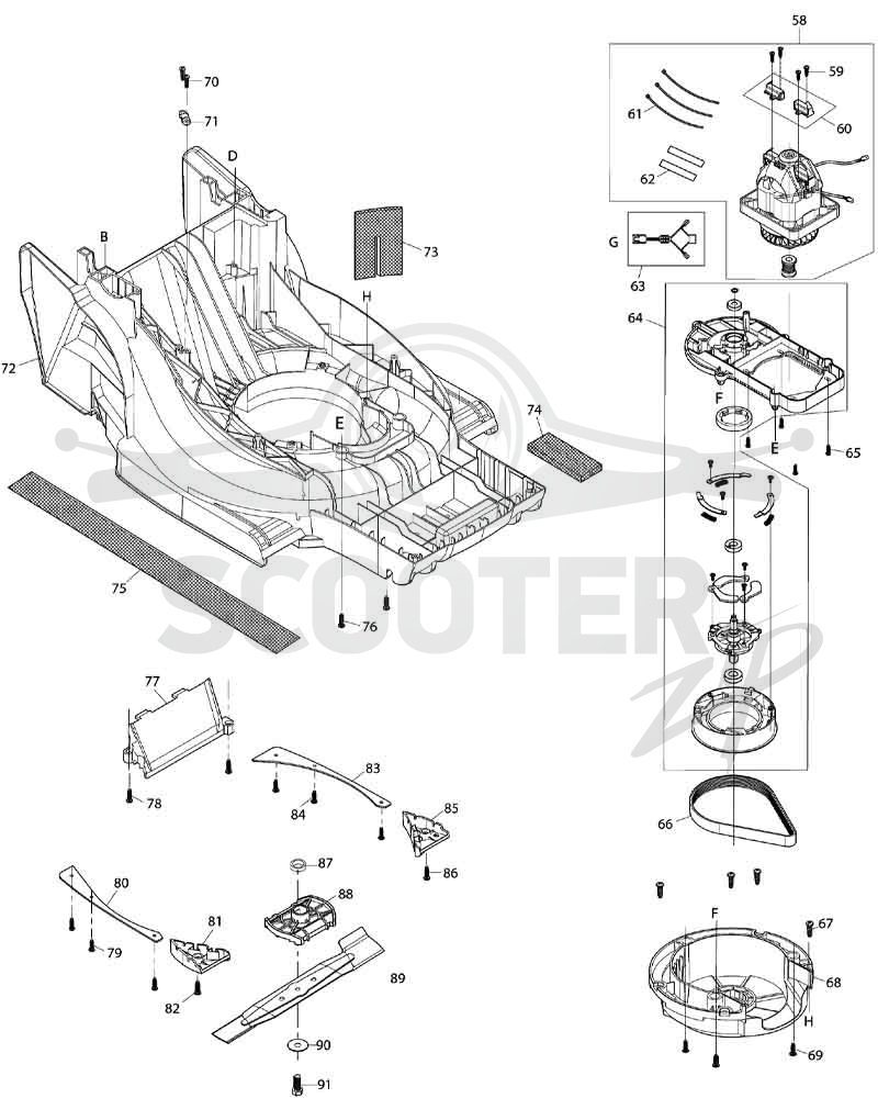 MAKITA ELM4120 схема 2