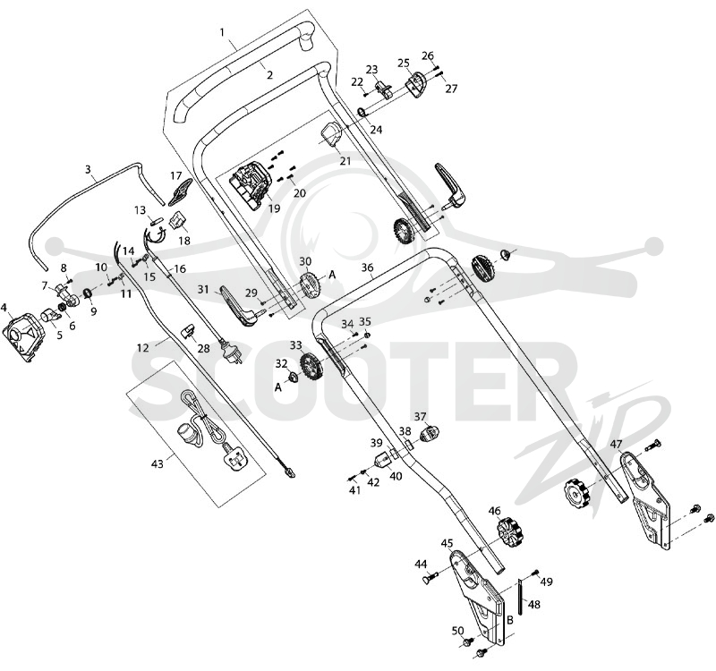 MAKITA ELM4121 схема 1 