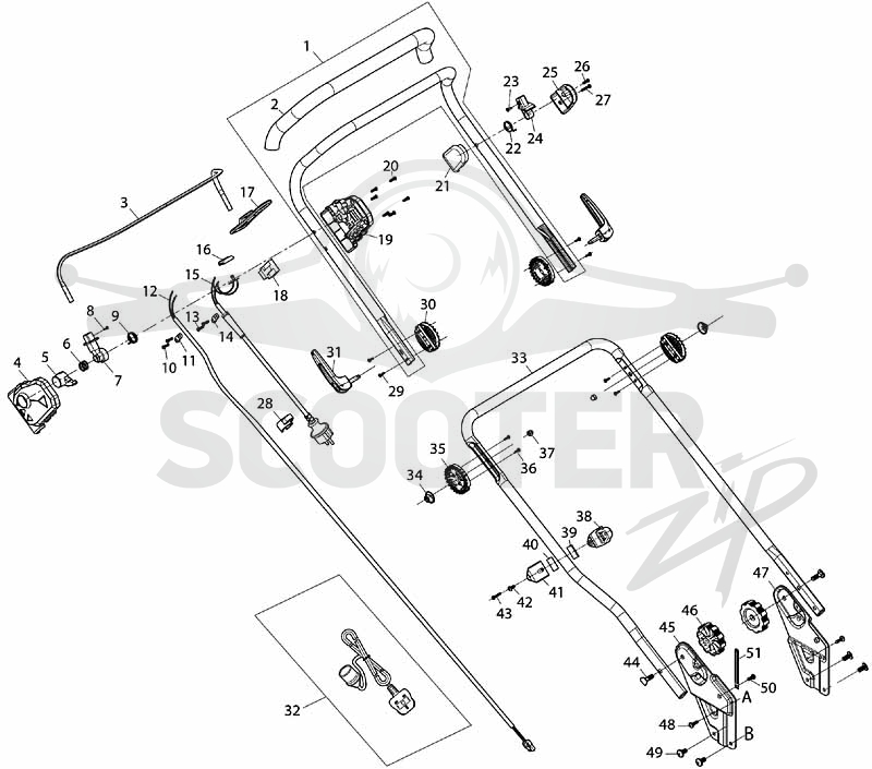 MAKITA ELM4620 схема 1