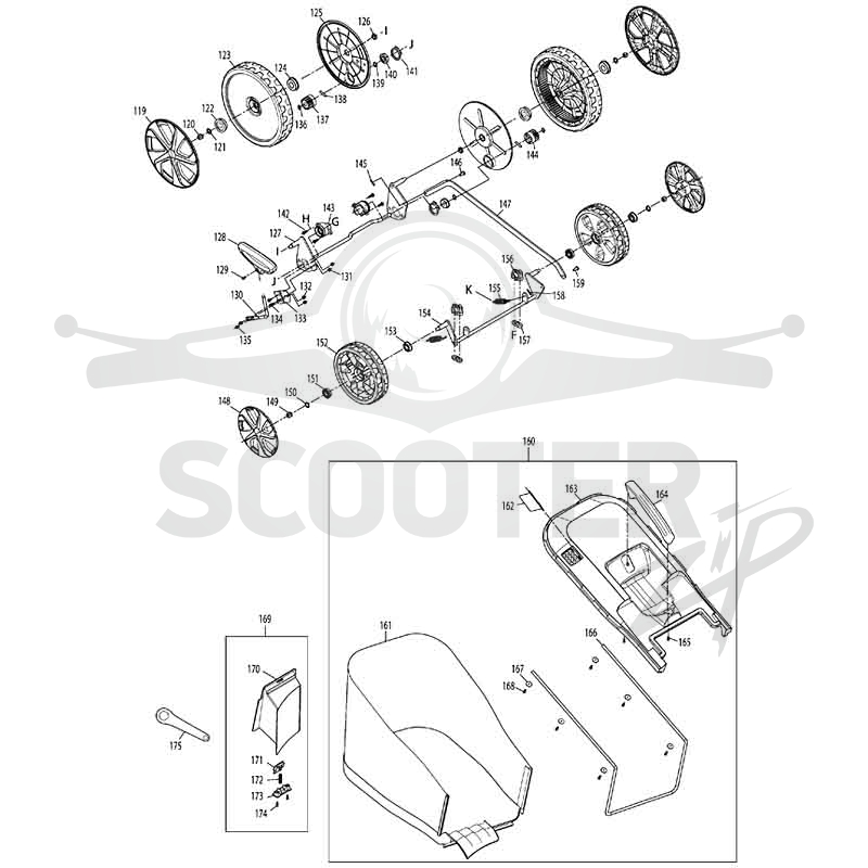 MAKITA ELM4621 схема 3
