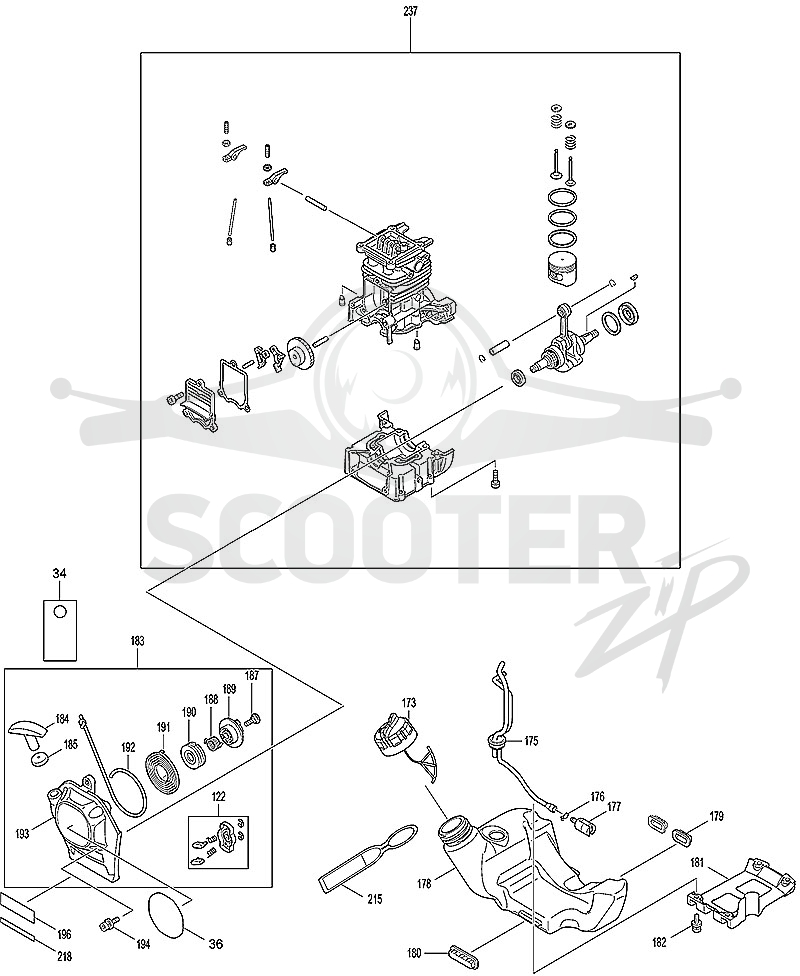 4. MAKITA EM2654LH (схема 4)